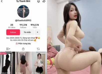 Cô nàng tiktoker Tạ Thanh Nhi bị địt đã đời